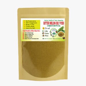 Bitter Melon Idly Podi