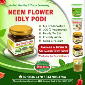 Neem Flower Idly Podi (Jar)